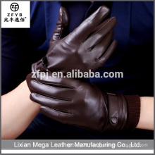 China Wholesale Custom mens short leather gloves